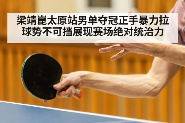 梁靖崑太原站男单夺冠正手暴力拉球势不可挡展现赛场绝对统治力