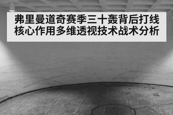 弗里曼道奇赛季三十轰背后打线核心作用多维透视技术战术分析